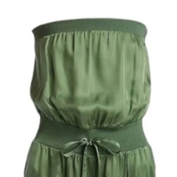Cinq a Sept Jumpsuit in Olive Green I Size XL - Picture 2 of 8